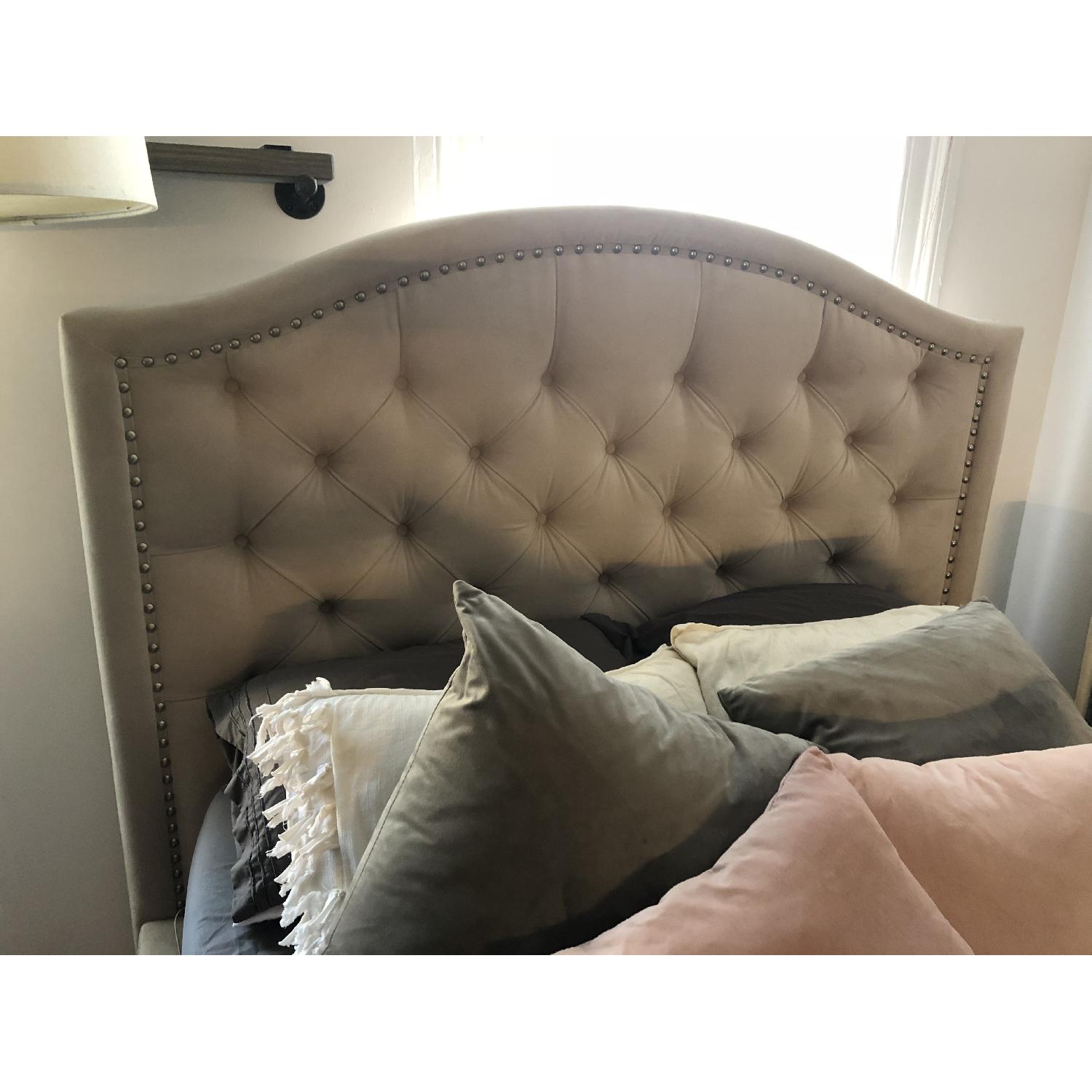 Z Gallerie Nicolette Queen Bed - AptDeco