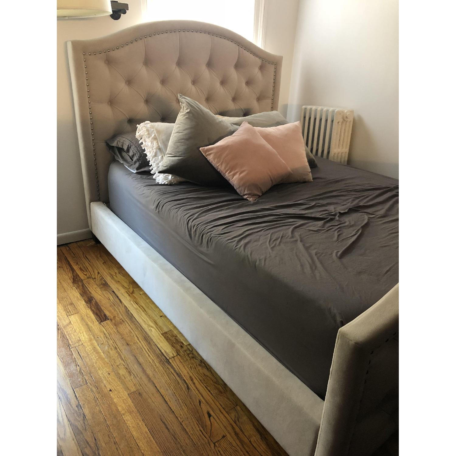 Z Gallerie Nicolette Queen Bed - AptDeco