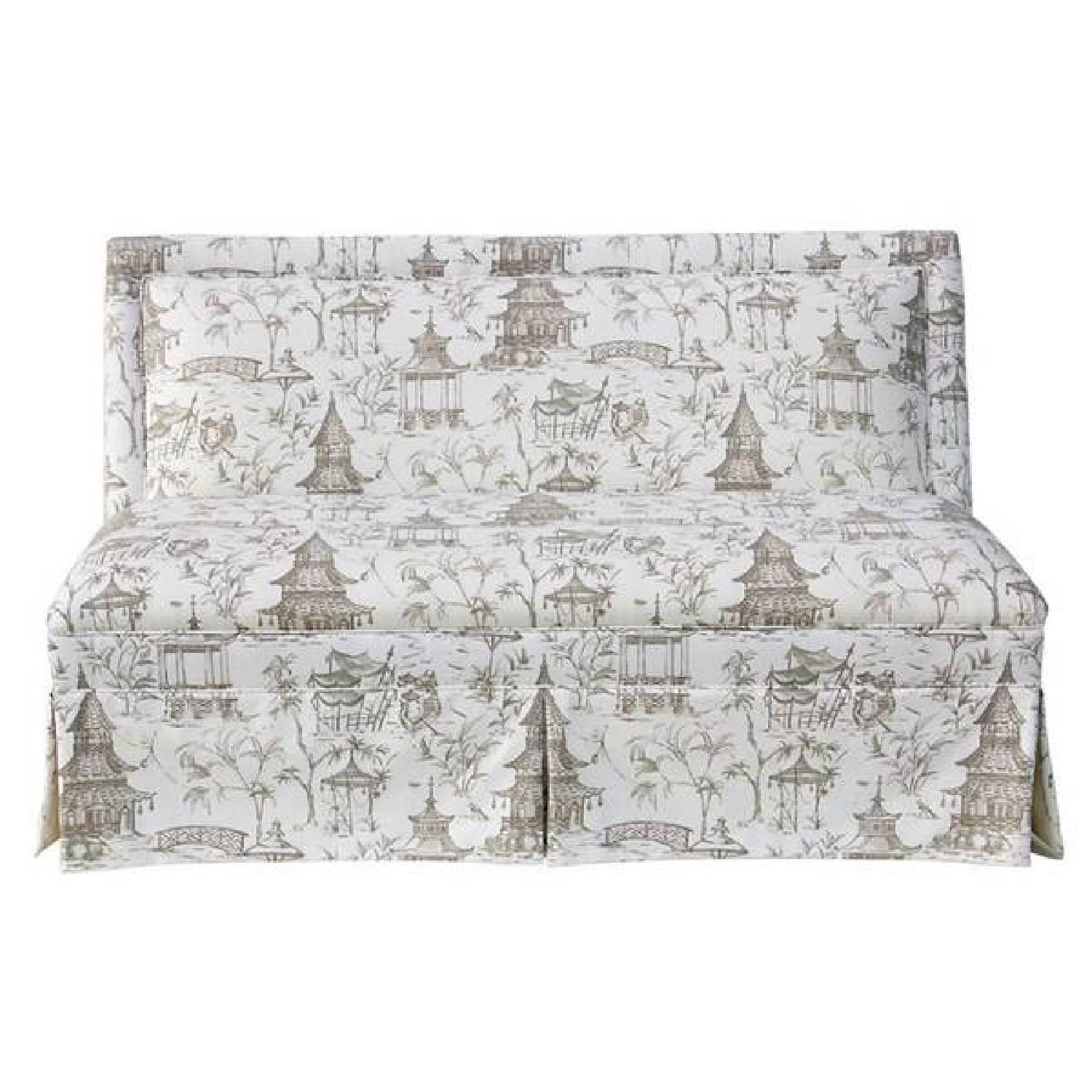 One Kings Lane Lela Skirt Settee - image-0