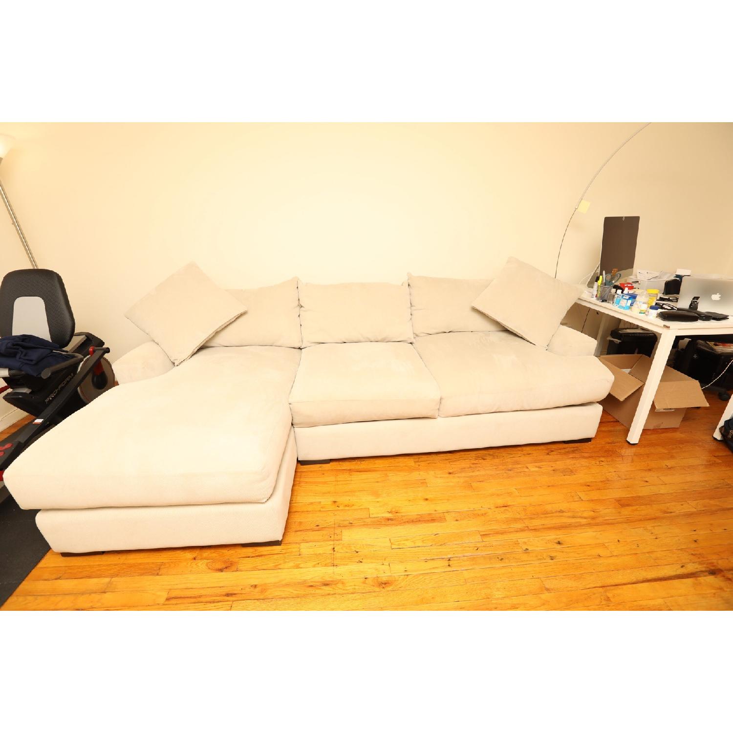 Macy's Rhyder 3-Piece Fabric Sectional Sofa w/ Chaise - image-3