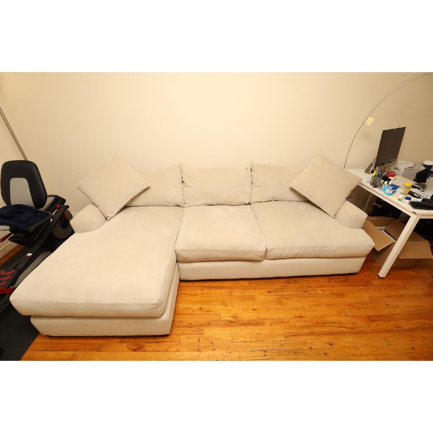 Macy's Rhyder 3-Piece Fabric Sectional Sofa w/ Chaise - image-7