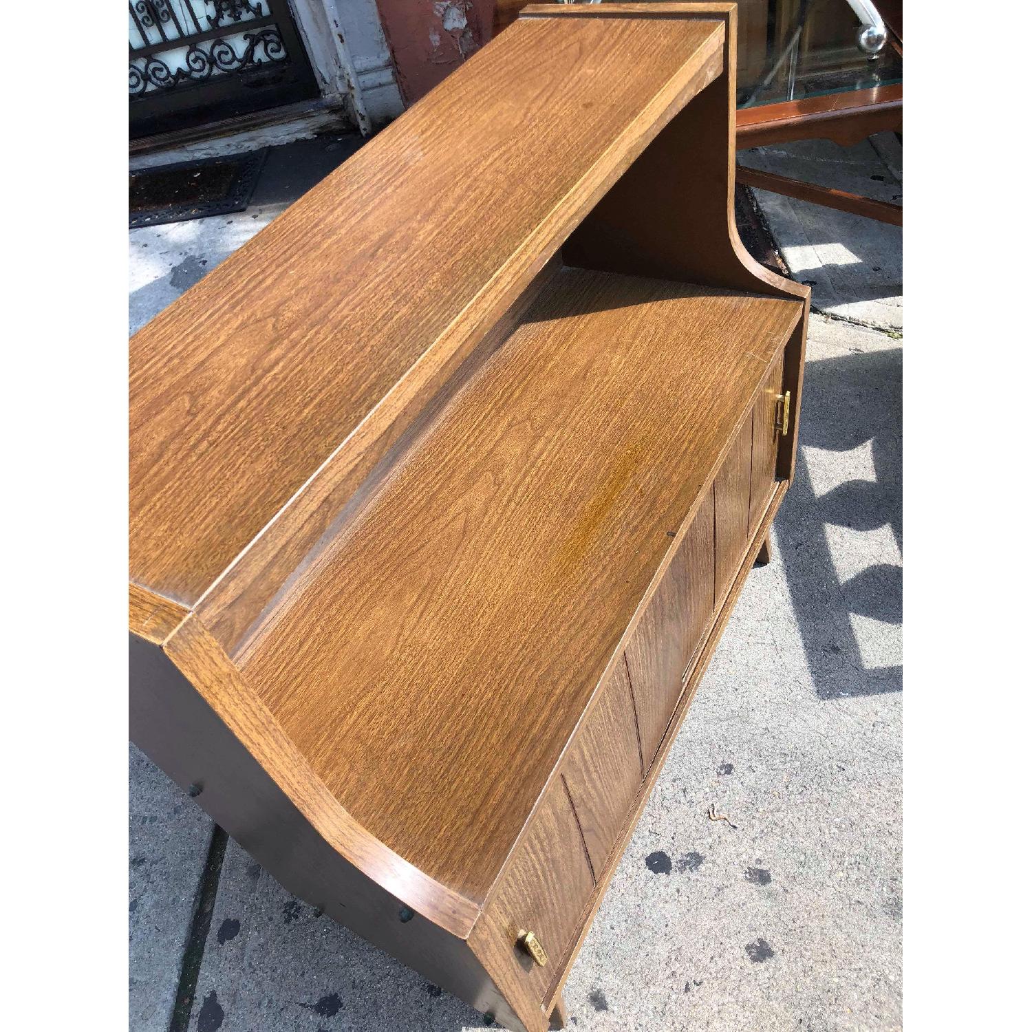 Vintage Mid Century Media Cabinet - image-4