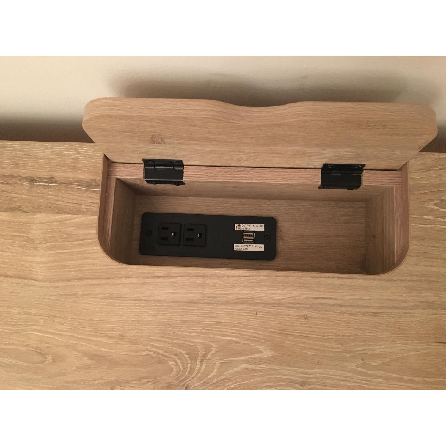 Target Loring Writing Desk in Vintage Oak - image-2