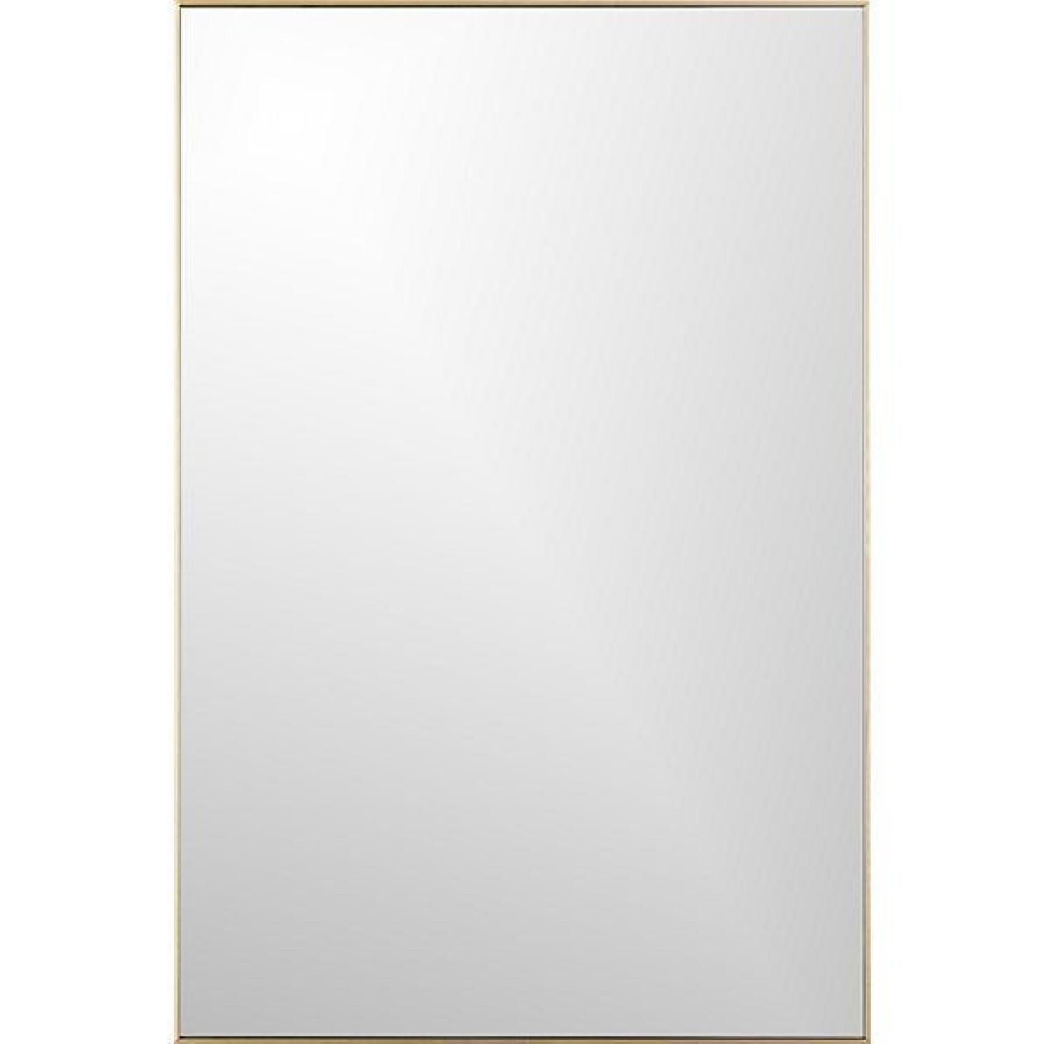 CB2 Infinity Rectangular Mirror - image-0