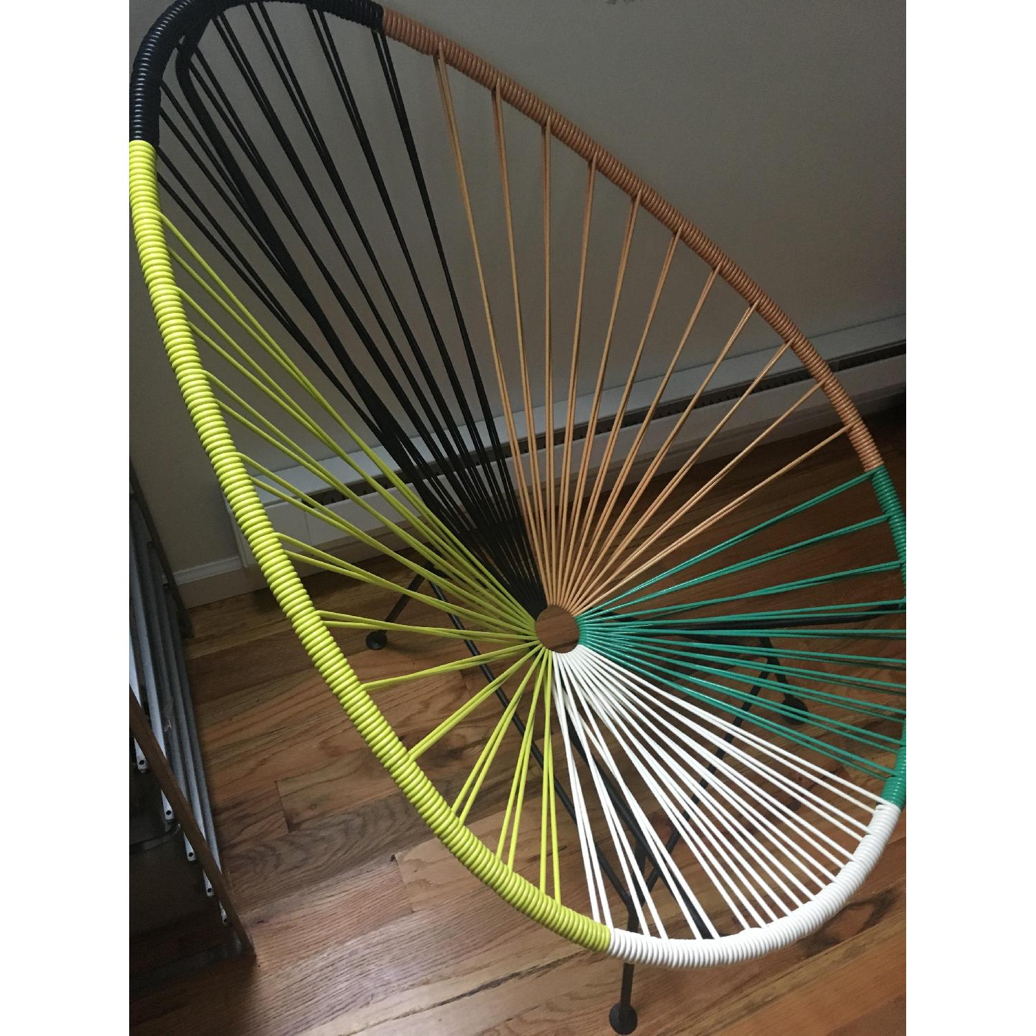 CB2 Multicolor Acapulco Chair AptDeco