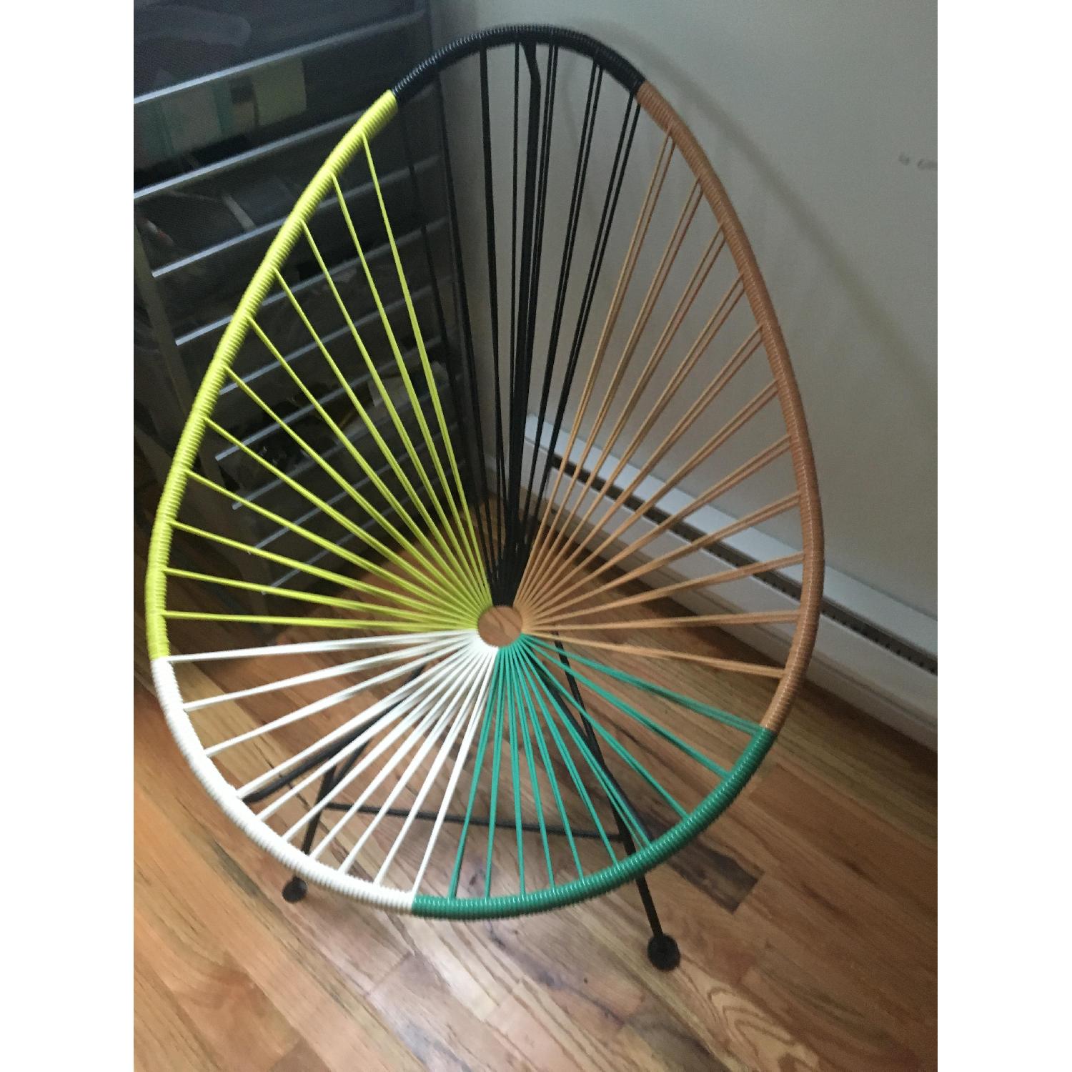 CB2 Multicolor Acapulco Chair AptDeco