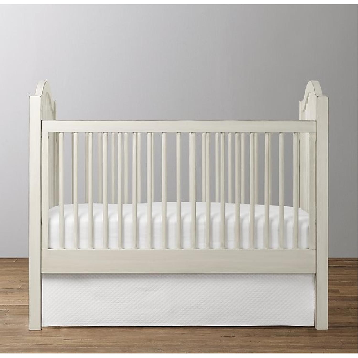 Restoration Hardware Antique Spindle Crib - image-4