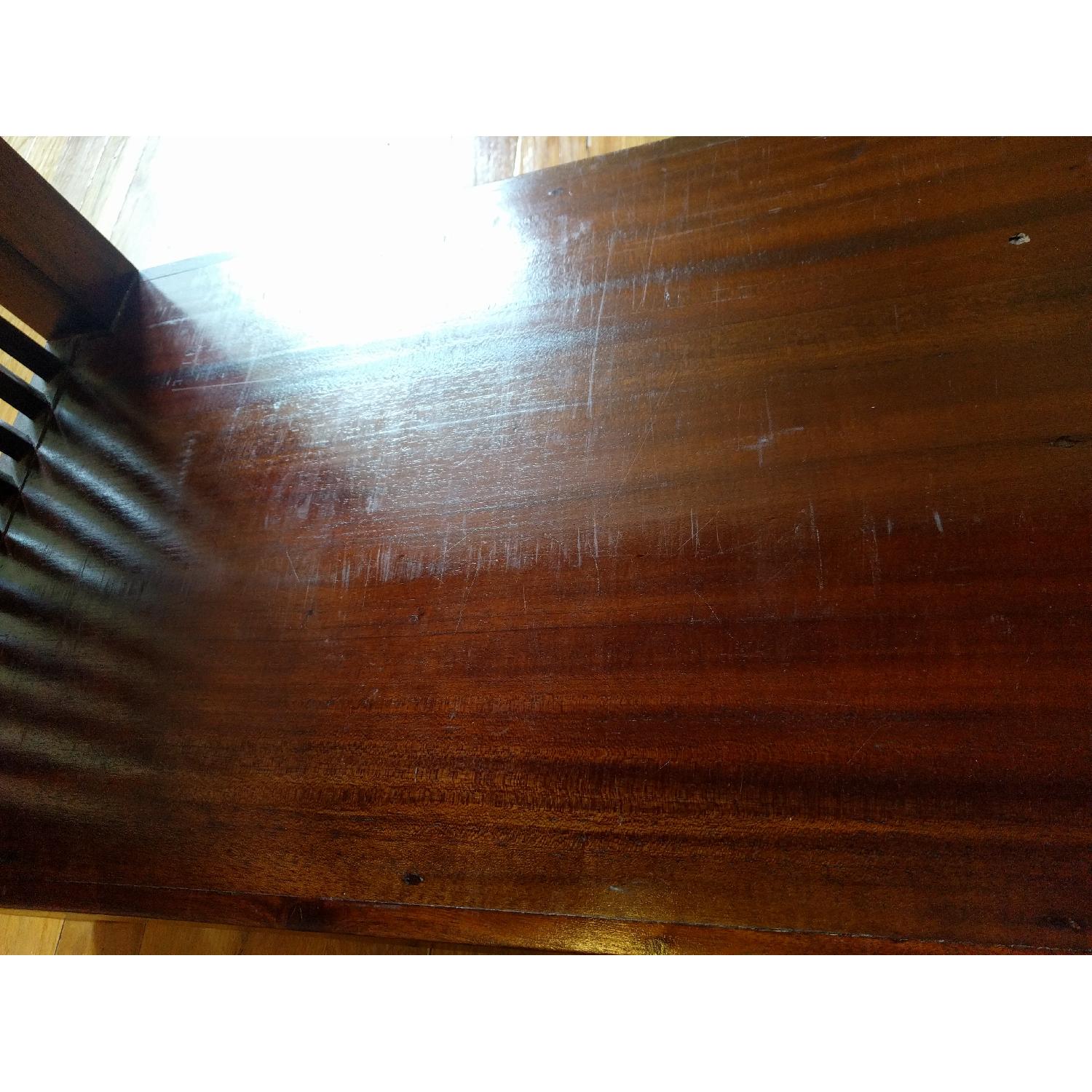 Handmade Balinese Double-Sided Rosewood Bookcase - image-21