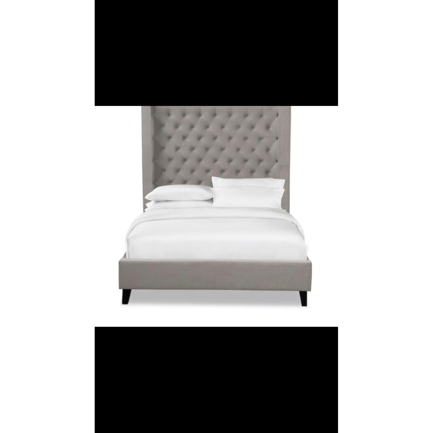 American Signature Mandarin King Bed in Charcoal Grey - image-2