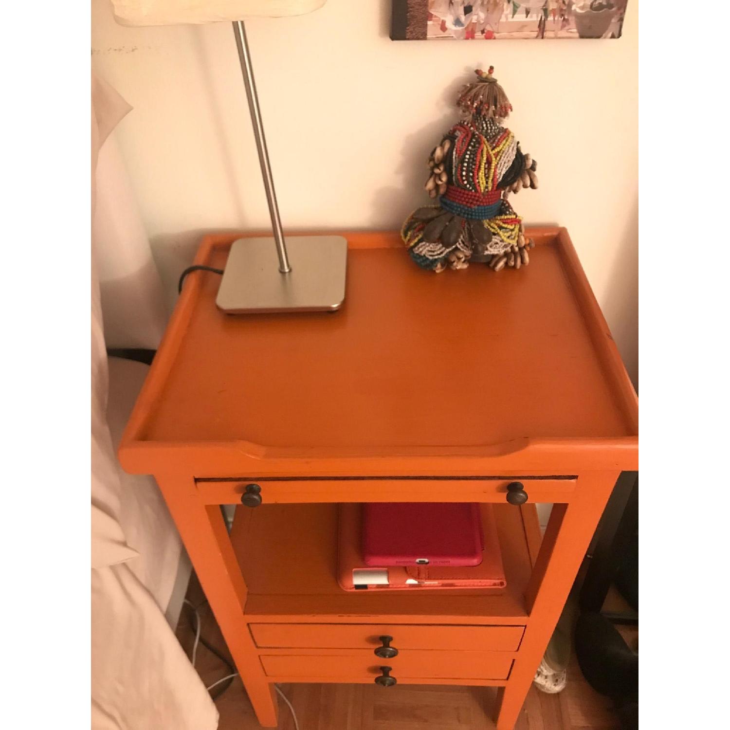 One Kings Lane Eton Orange Nightstand - image-1