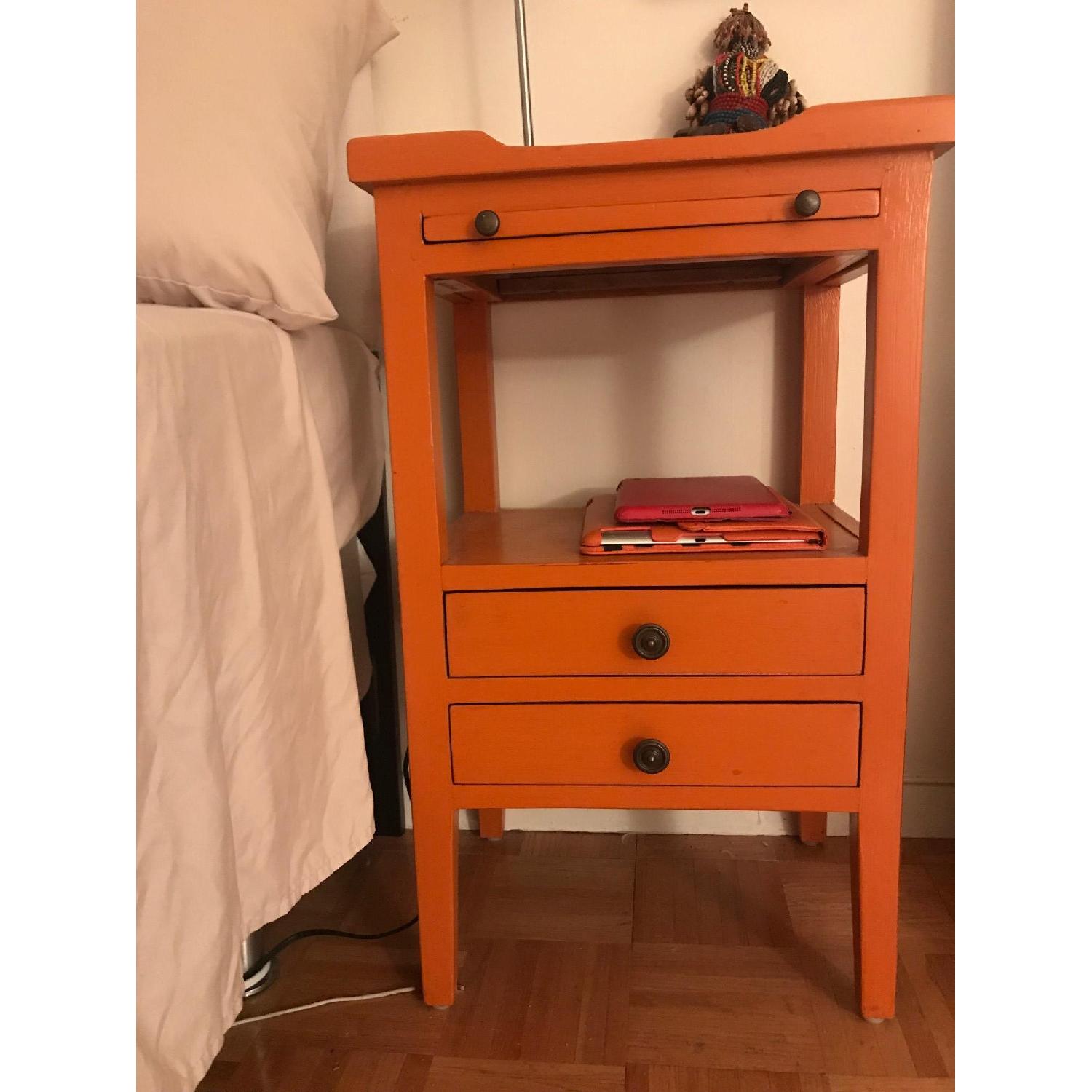 One Kings Lane Eton Orange Nightstand - image-2
