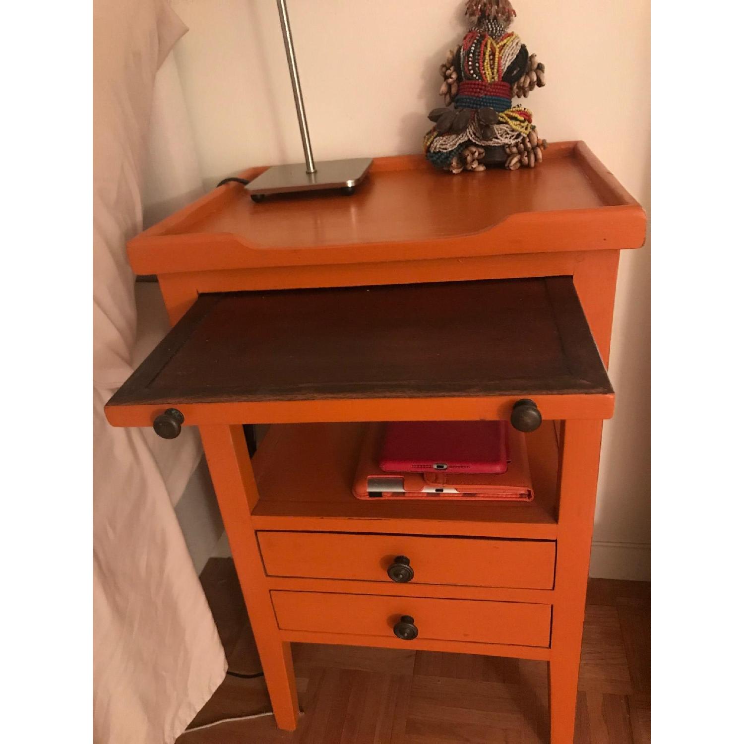 One Kings Lane Eton Orange Nightstand - image-3