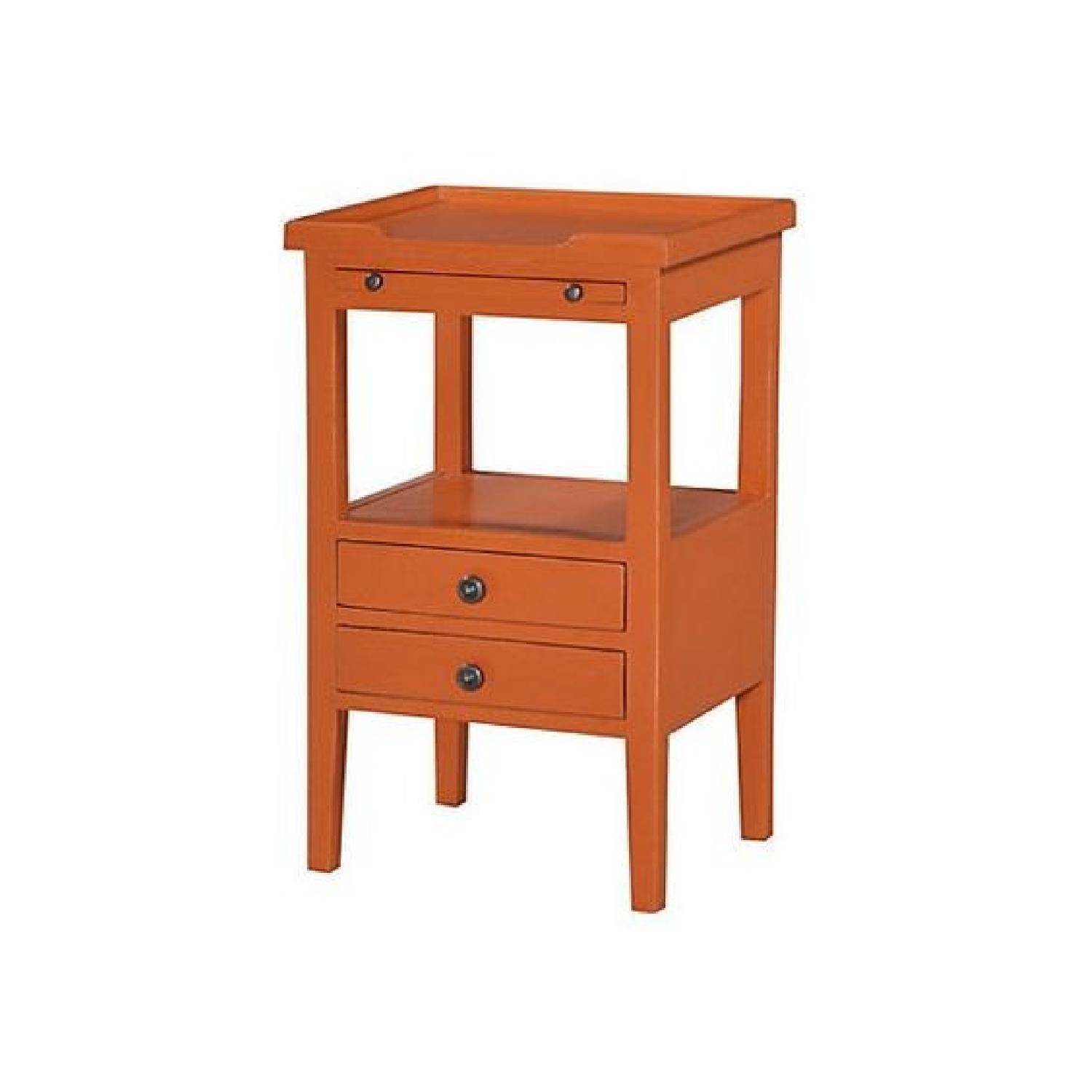 One Kings Lane Eton Orange Nightstand - image-0