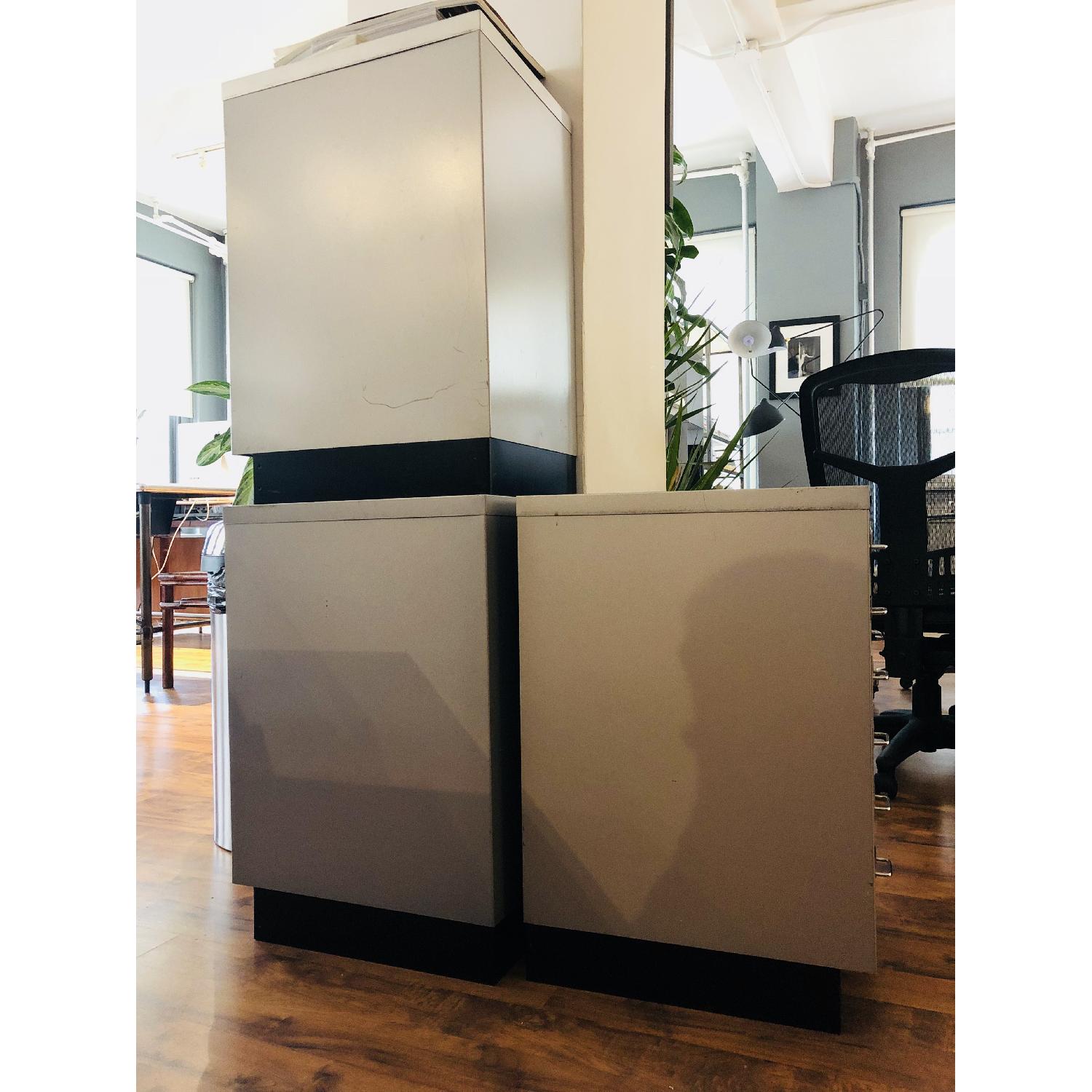 Bisley 6 Drawer Steel Multidrawer Storage Cabinet in Silver - image-3