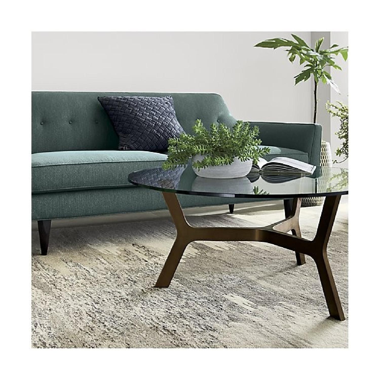 Crate & Barrel Birch Neutral Wool-Blend Abstract Rug - image-3