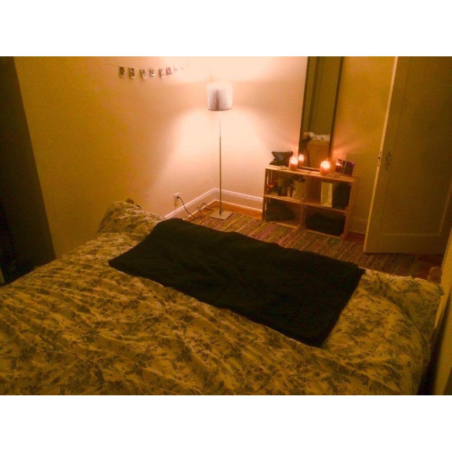 Ikea King Size Bed Frame w/ Slats - image-2