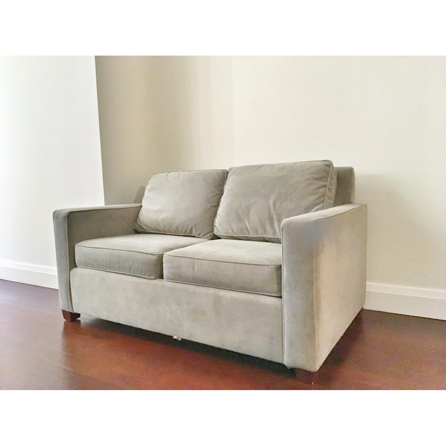 Pottery Barn Pearce Square Arm Sleeper Sofa - image-2