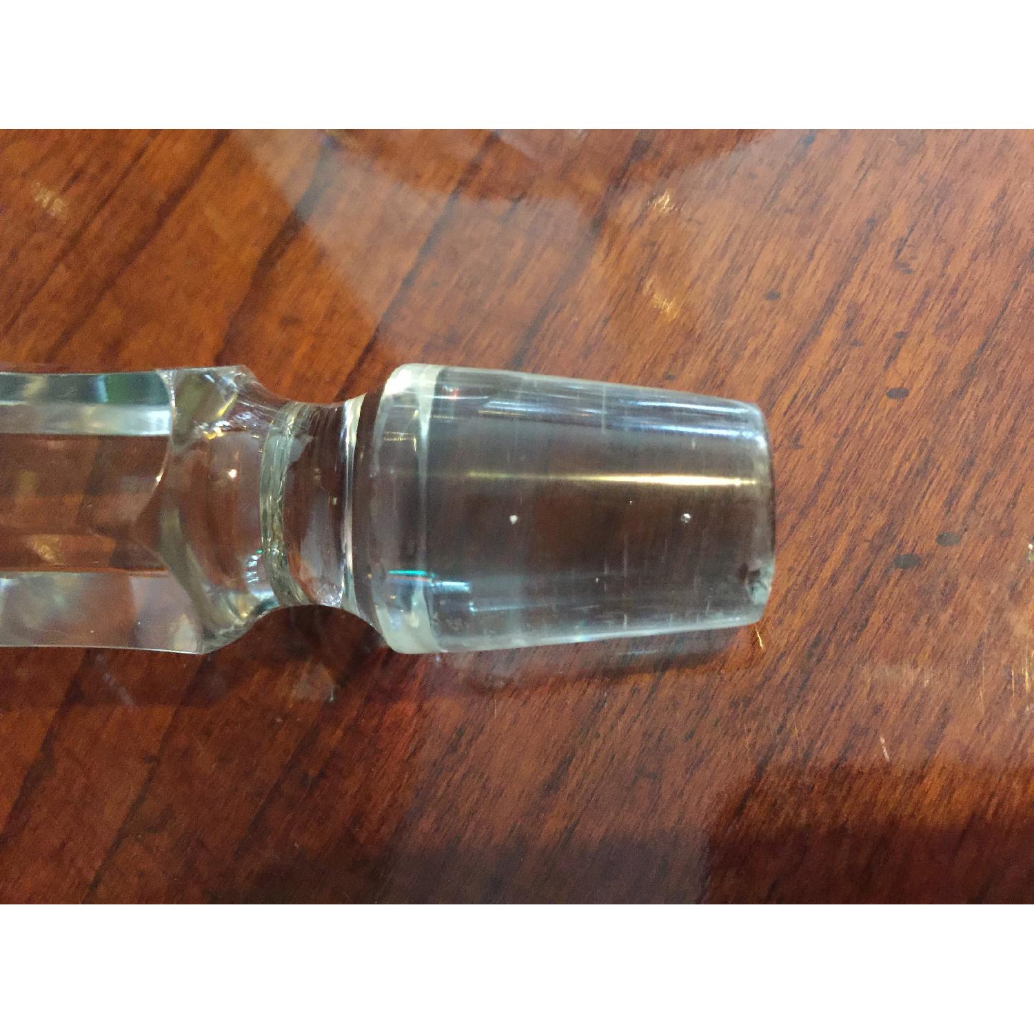 Vintage Crystal Wine Decanter - image-4