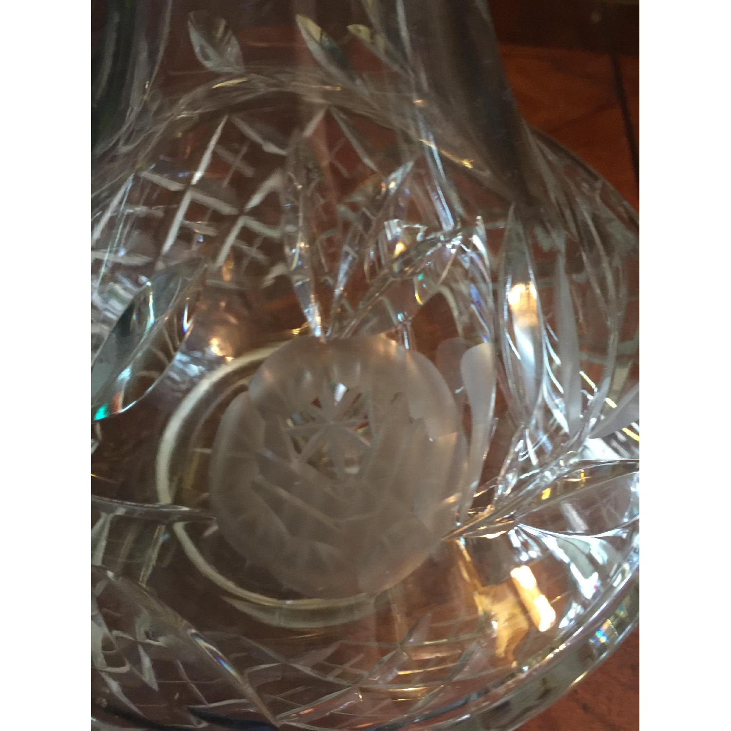 Vintage Crystal Wine Decanter - image-7