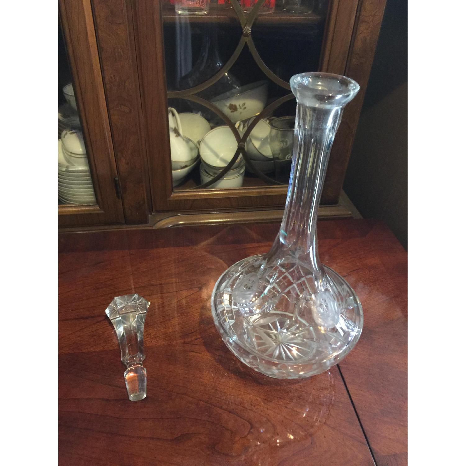 Vintage Crystal Wine Decanter - image-11