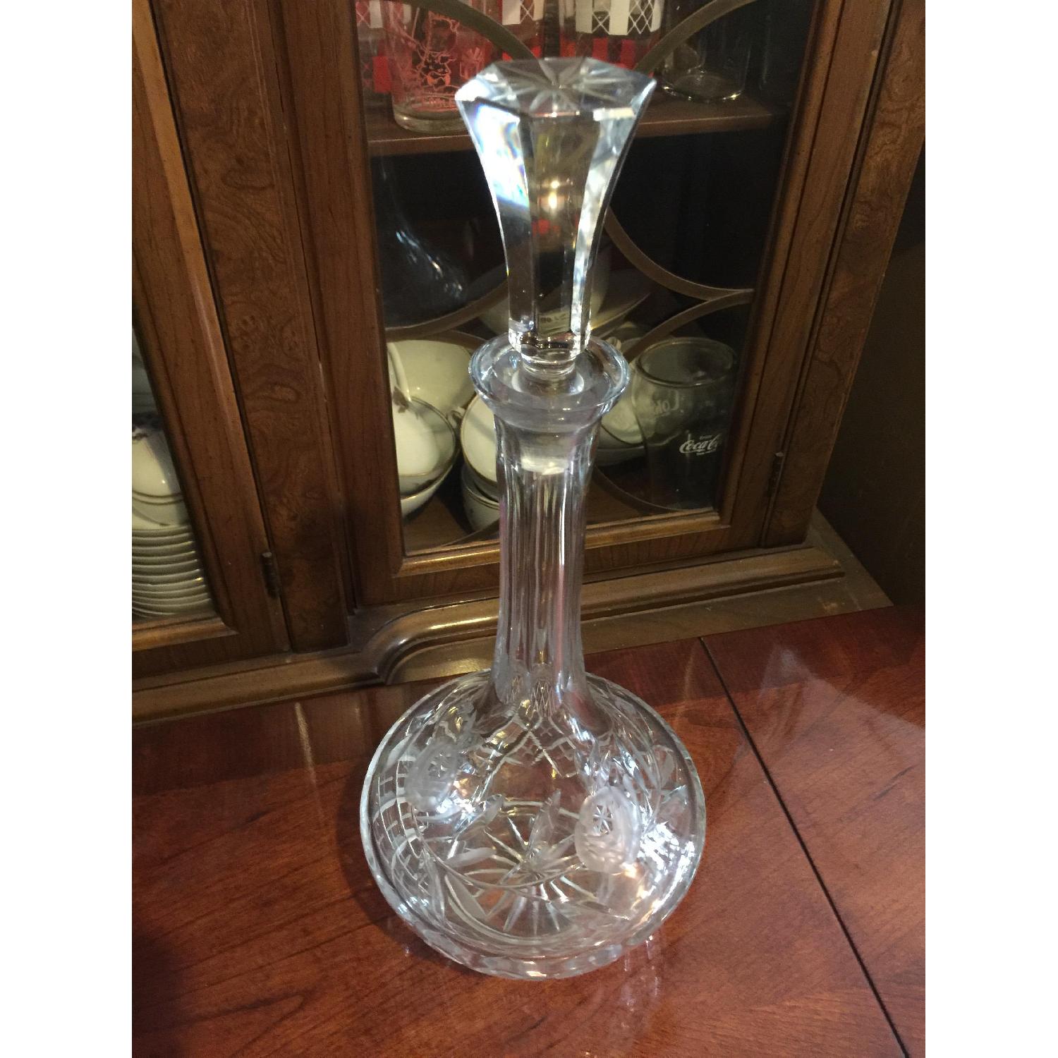 Vintage Crystal Wine Decanter - image-12