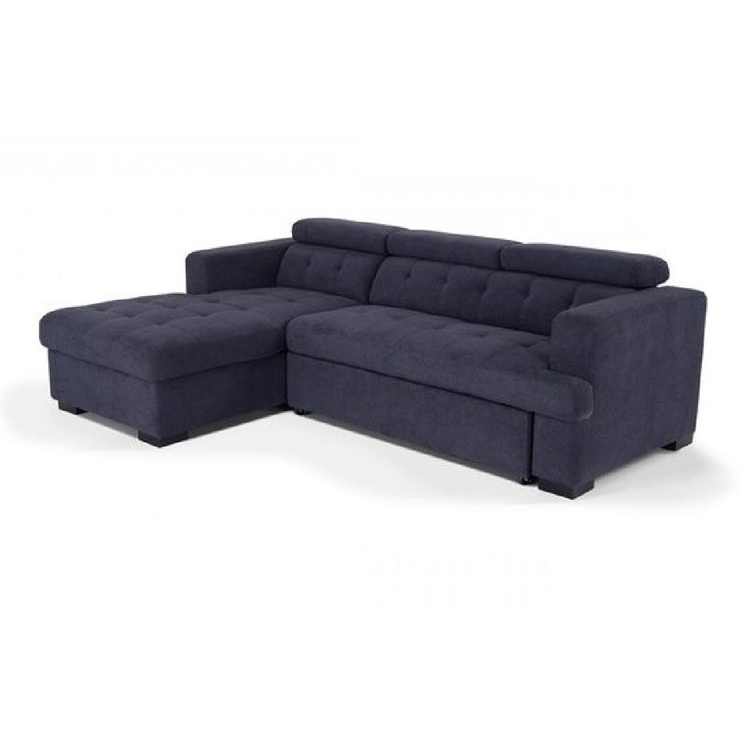 Bob's Playpen Sleeper Sectional Sofa AptDeco