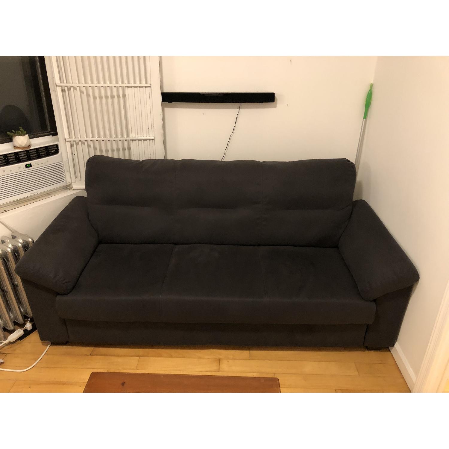 Ikea Knislinge Samsta Dark Gray Sofa - image-4