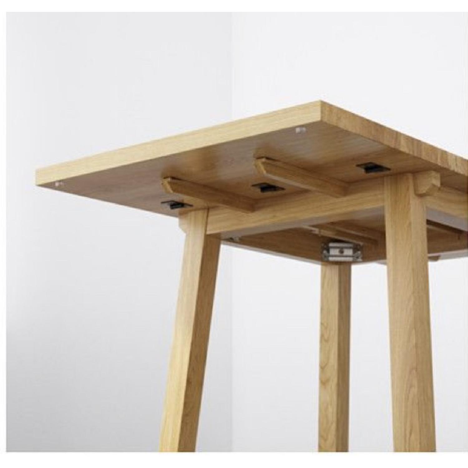 Ikea Mockelby Drop-Leaf Dining Table - image-7