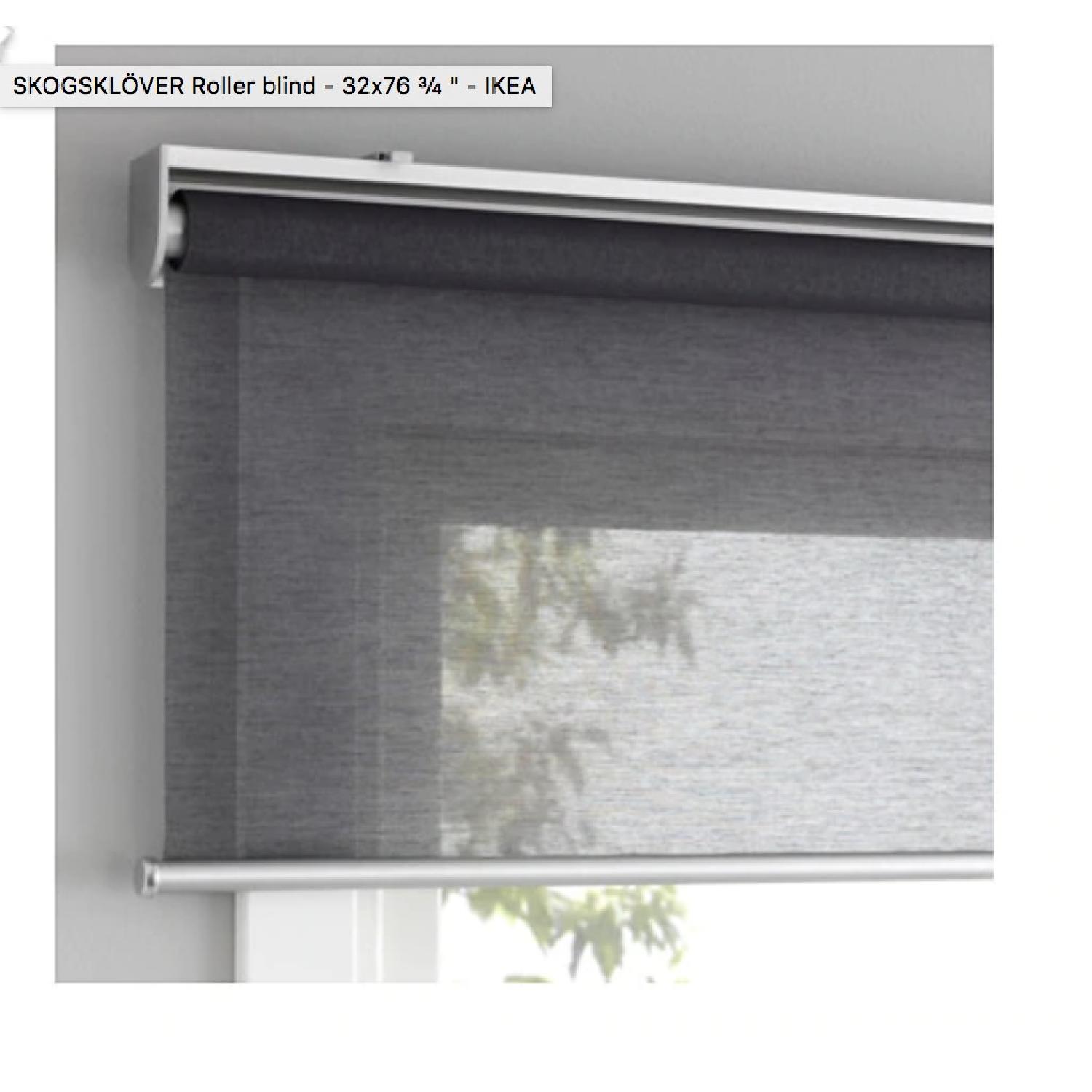 Ikea Gray Roller Blinds - image-2