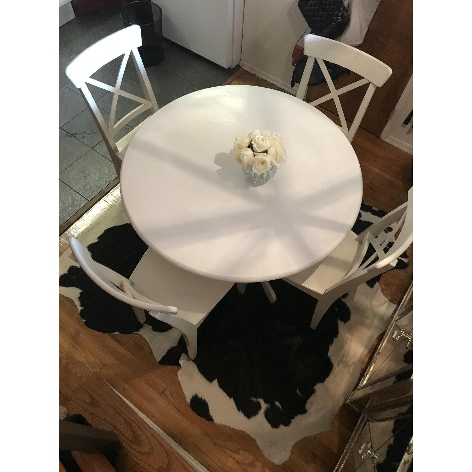 Ikea Ingatorp White Dining Table - image-2