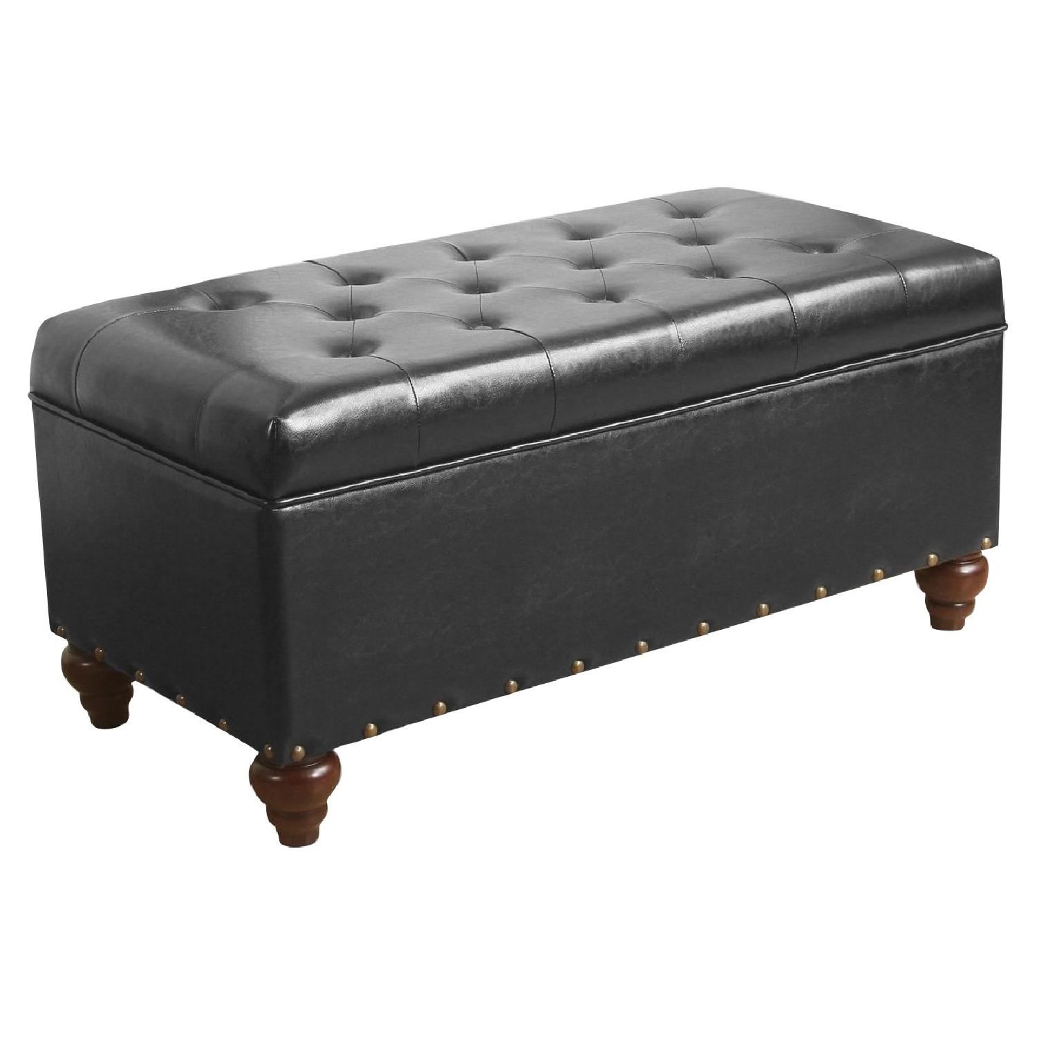 Target Tufted Storage Ottoman - image-0
