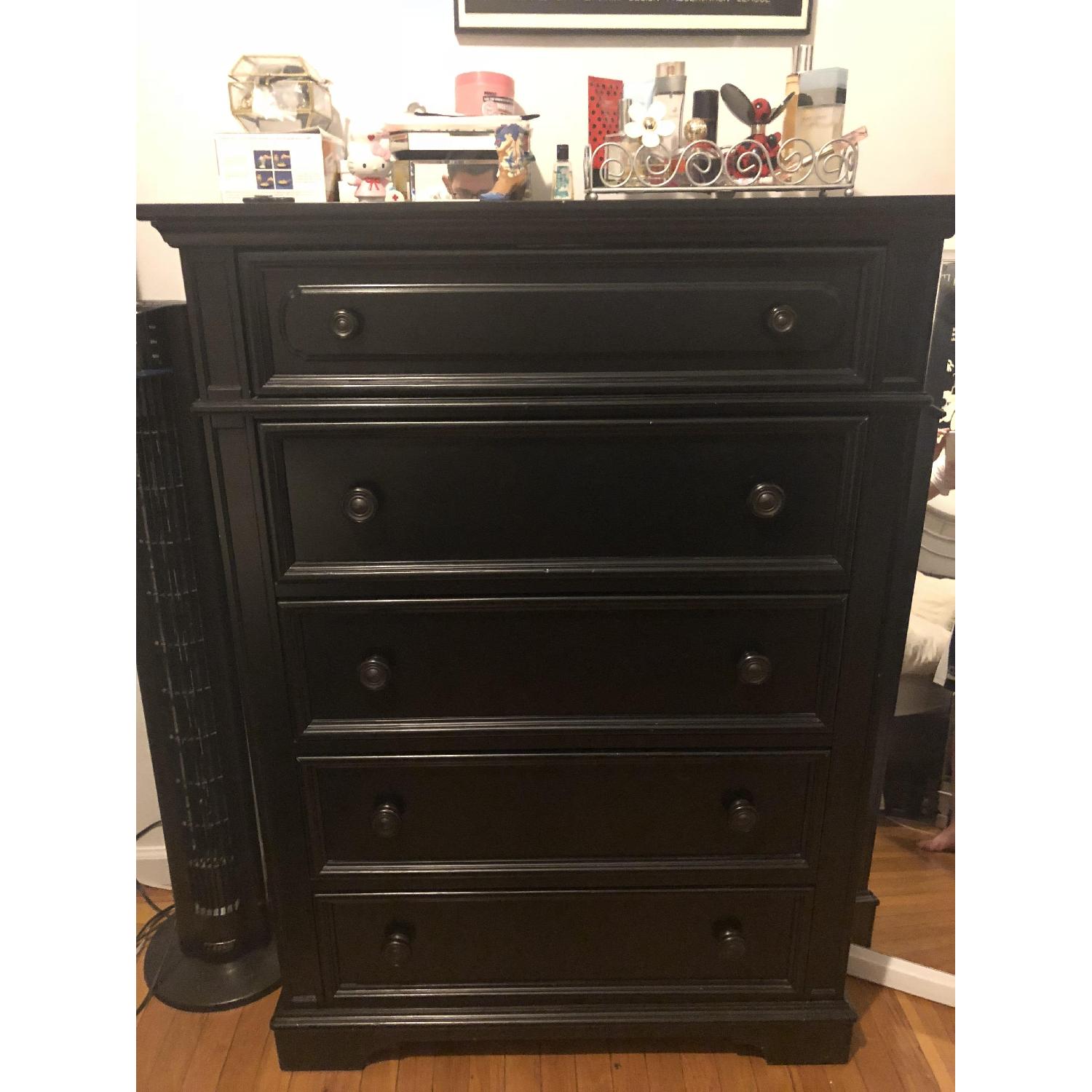 Darby Home Co Linda Black 5 Drawer Dresser - image-1