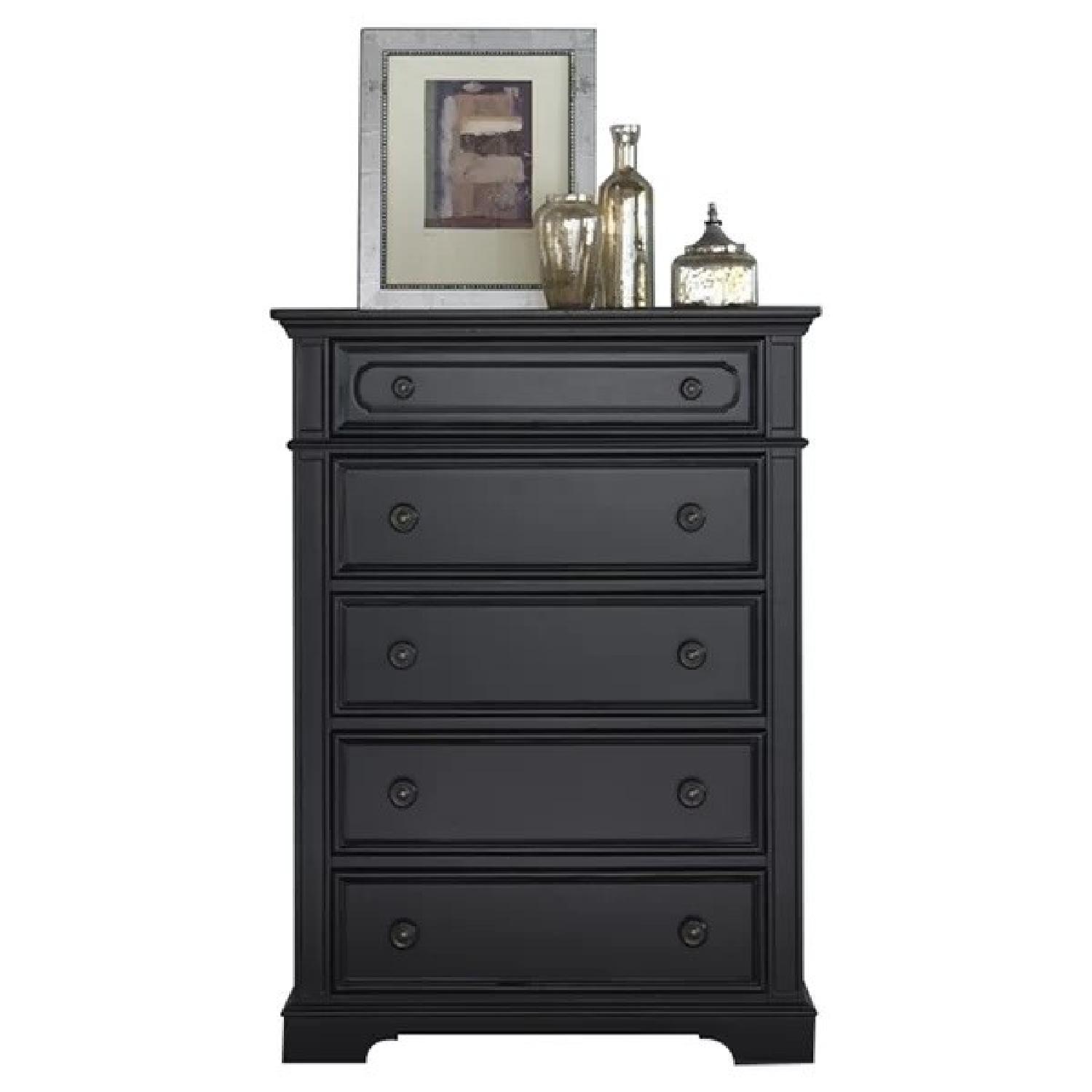 Darby Home Co Linda Black 5 Drawer Dresser - image-0