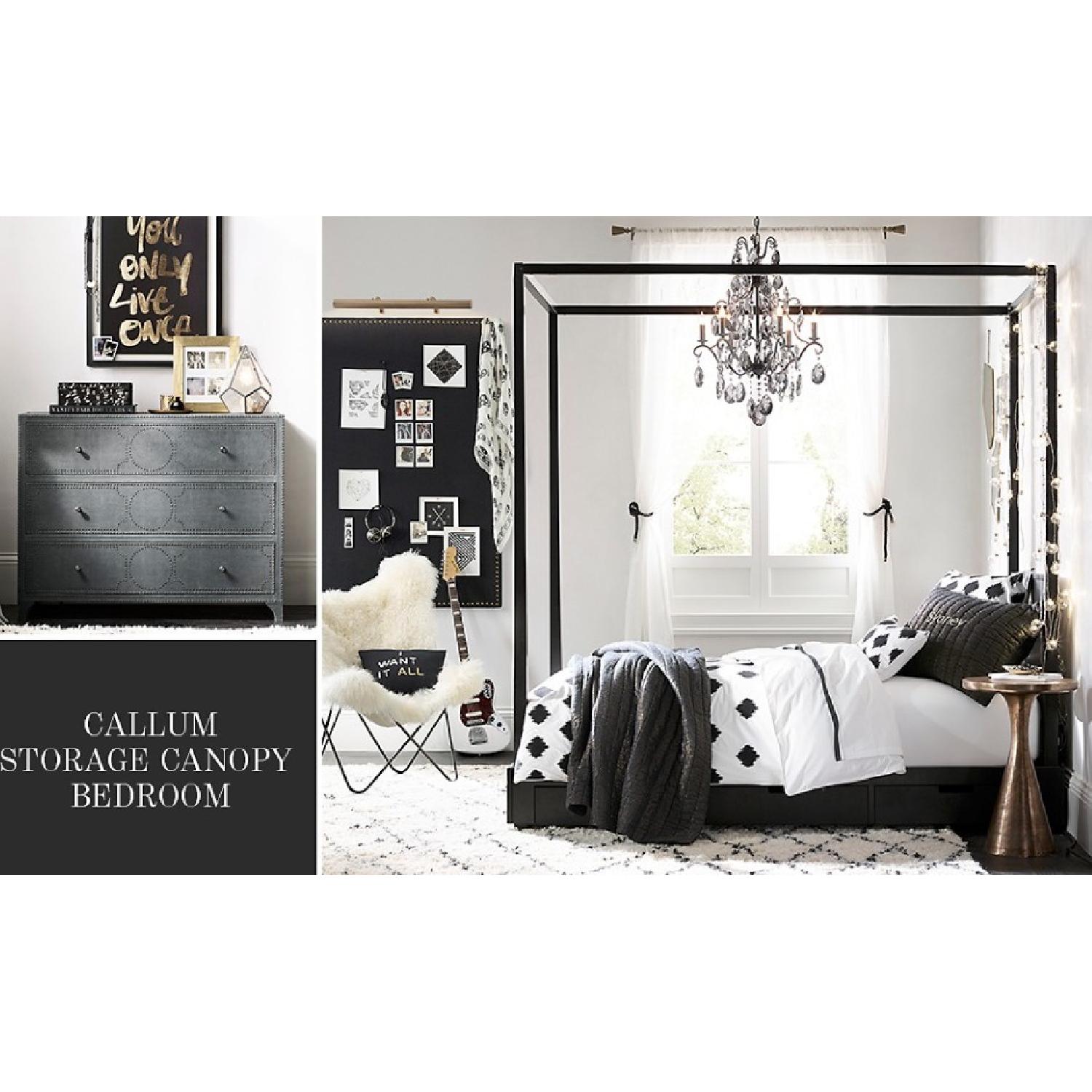 Restoration Hardware Teen Canopy Bed - image-3