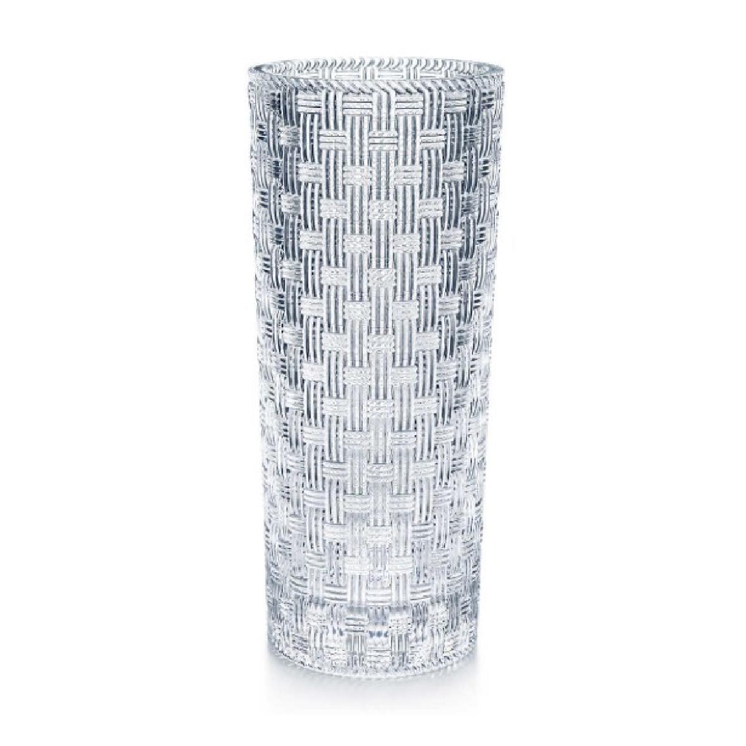 Tiffany & Co. Woven Cylinder Vase - image-0