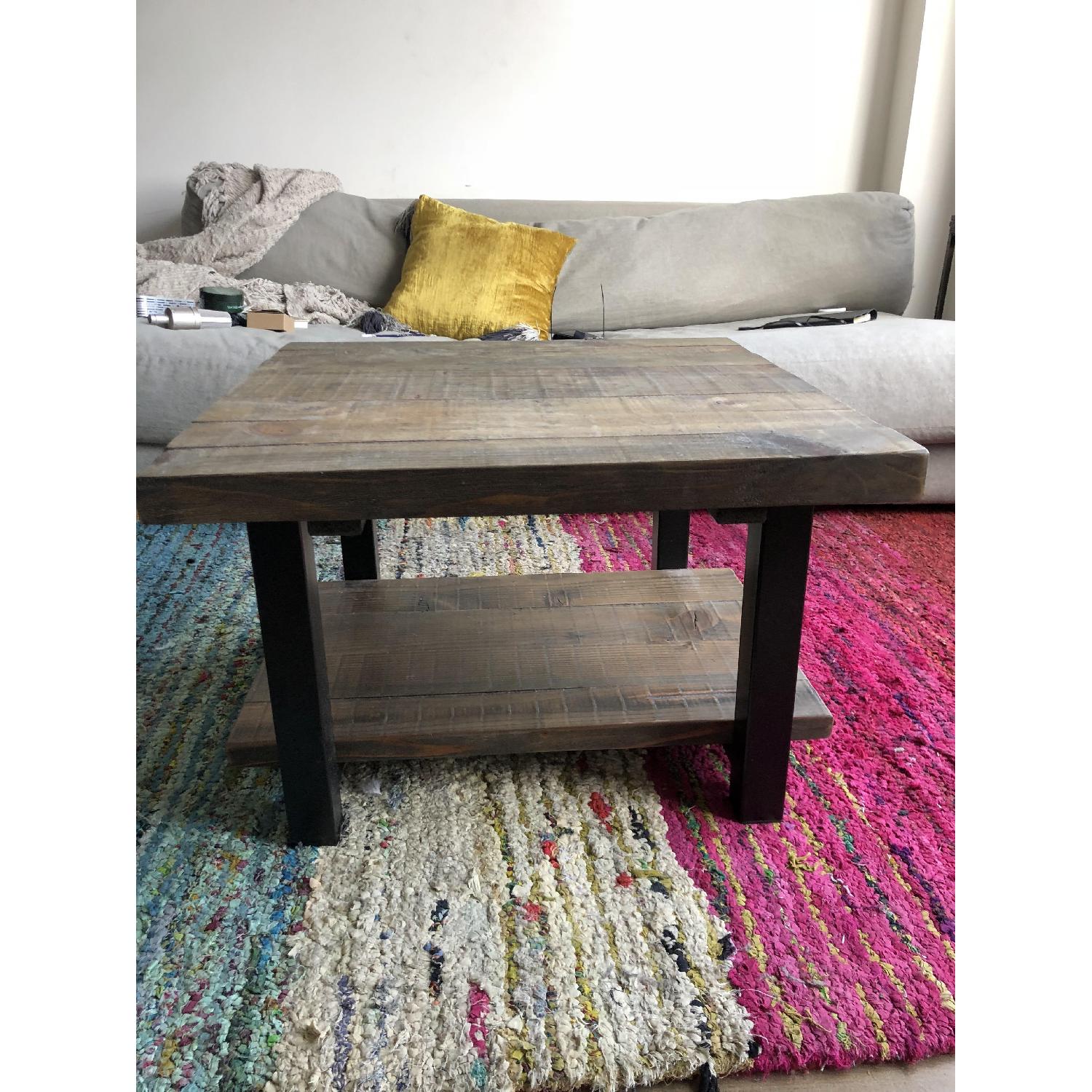 Loon Peak Somers Reclaimed Wood Square Coffee Table - image-2