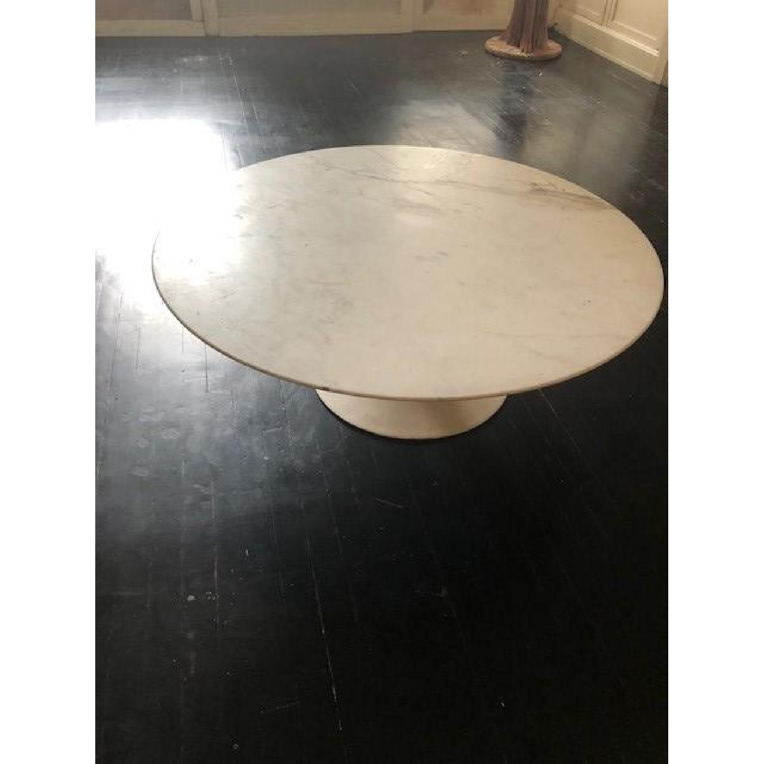Knoll Saarinen Marble Round Coffee Table - image-2