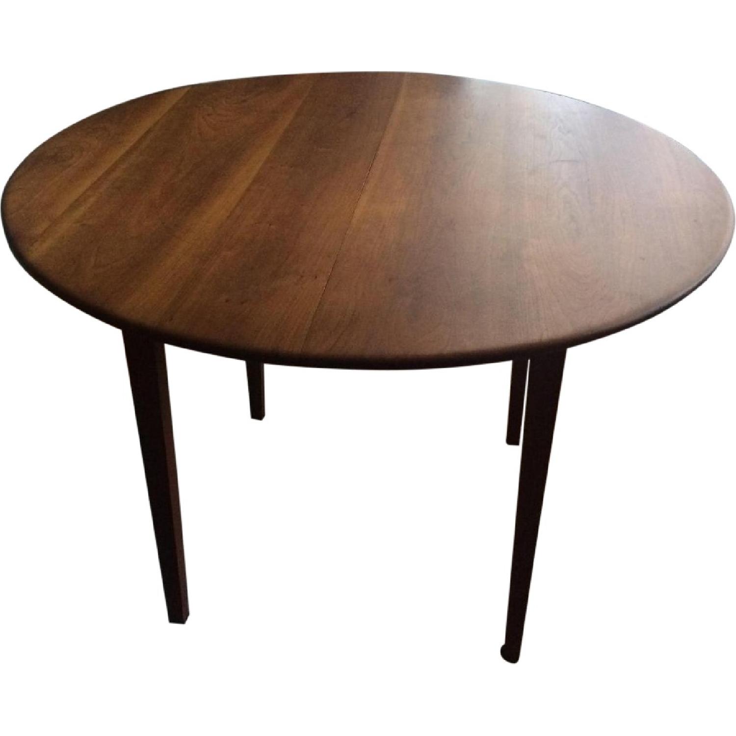 Danish Mid Century Modern Expandable Teak Wood Dining Table AptDeco