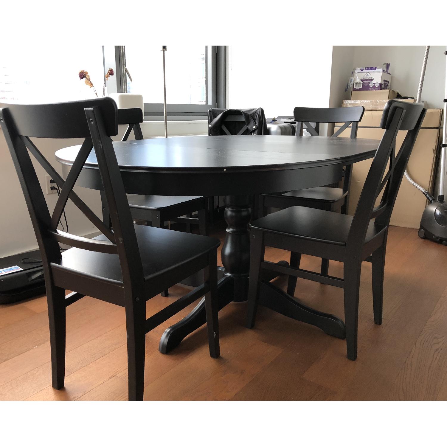 Ikea Ingatorp Extendable Dining Table - image-3