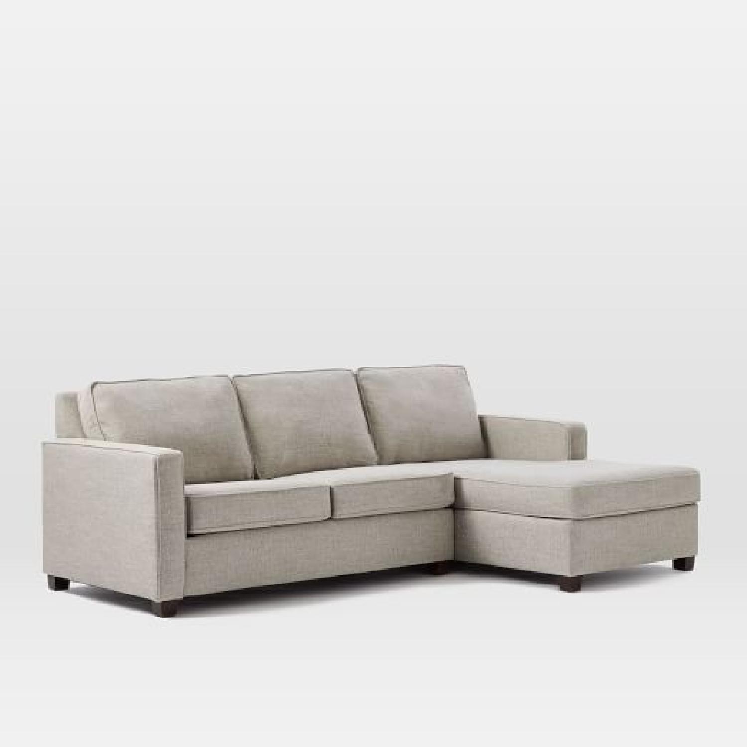 West Elm Henry 2-Piece Chaise Sectional Sofa - image-1