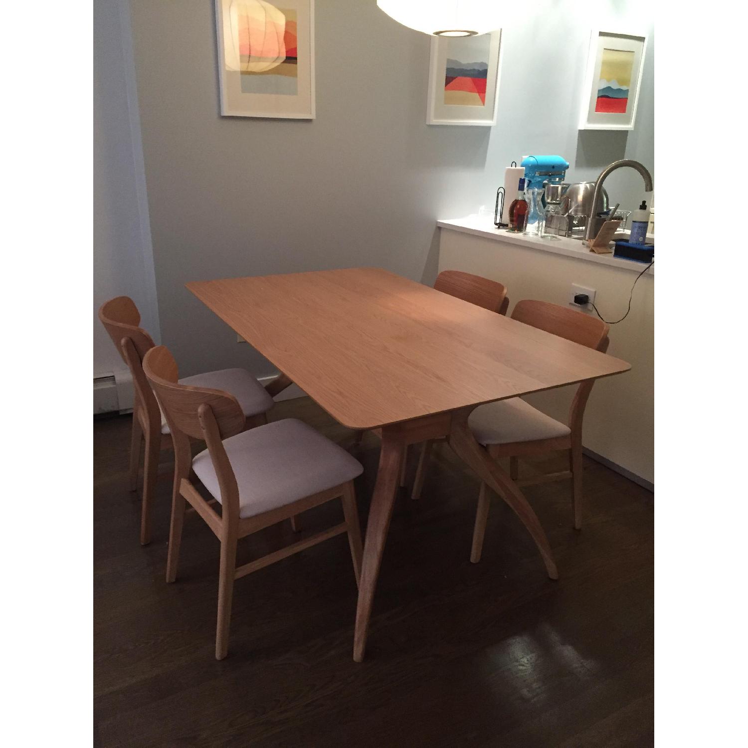 Christopher Knight Lucious Rectangular Dining Table - image-2