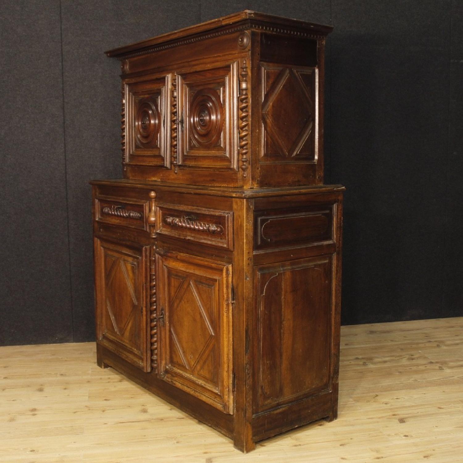 18th Century French Louis XIII Style Double Body Cupboard - image-9