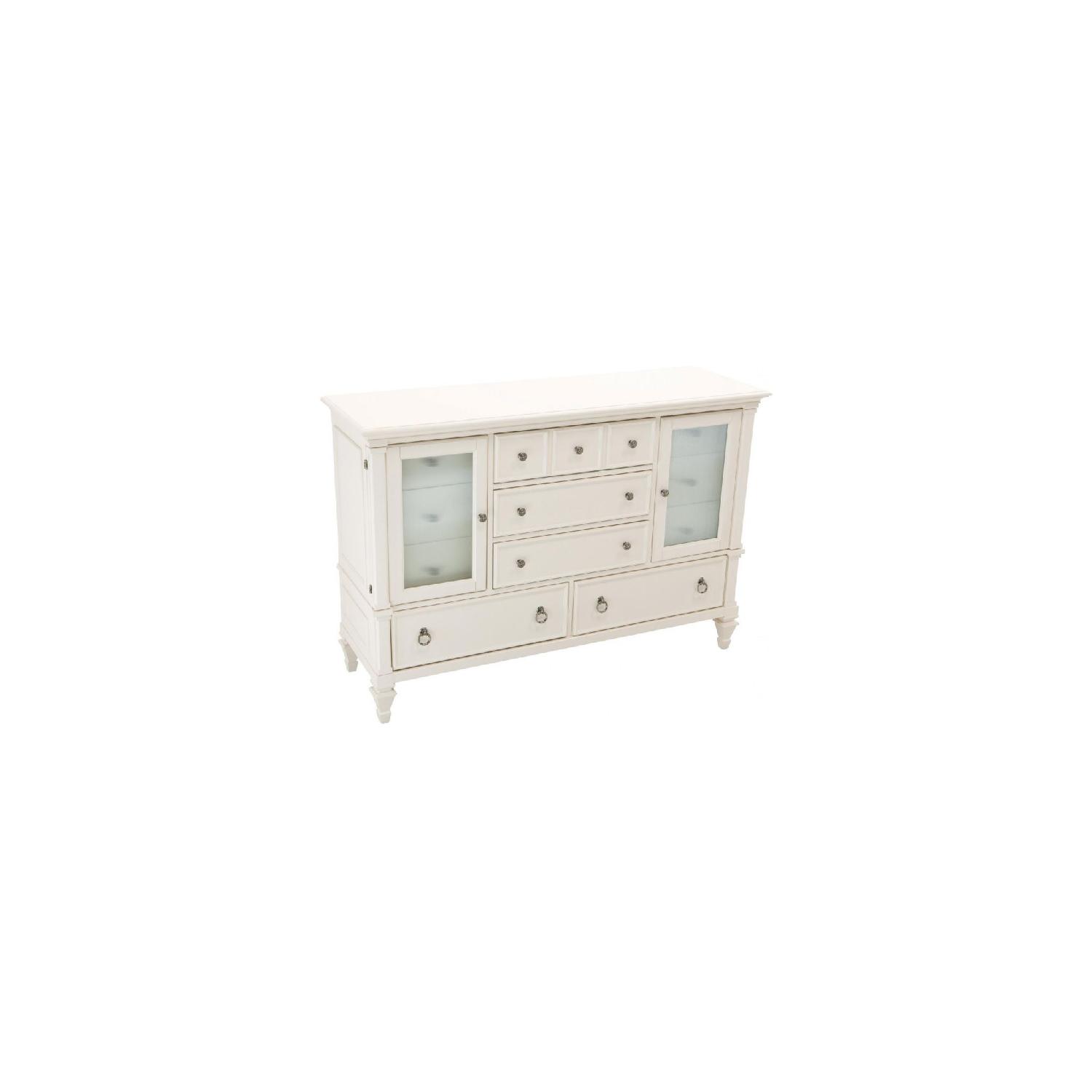 Raymour & Flanigan Somerset Dresser in Alabaster - image-1