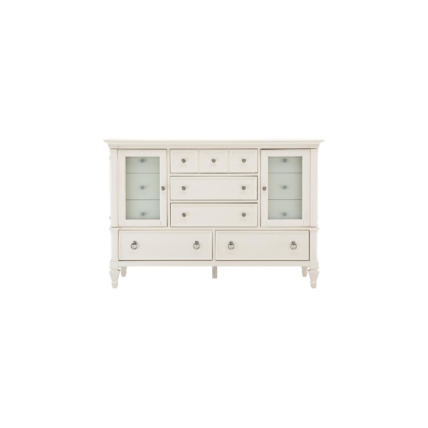 Raymour & Flanigan Somerset Dresser in Alabaster - image-4