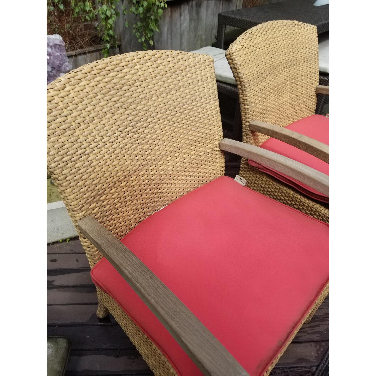 Gloster Plantation Outdoor Dining Armchairs - image-1