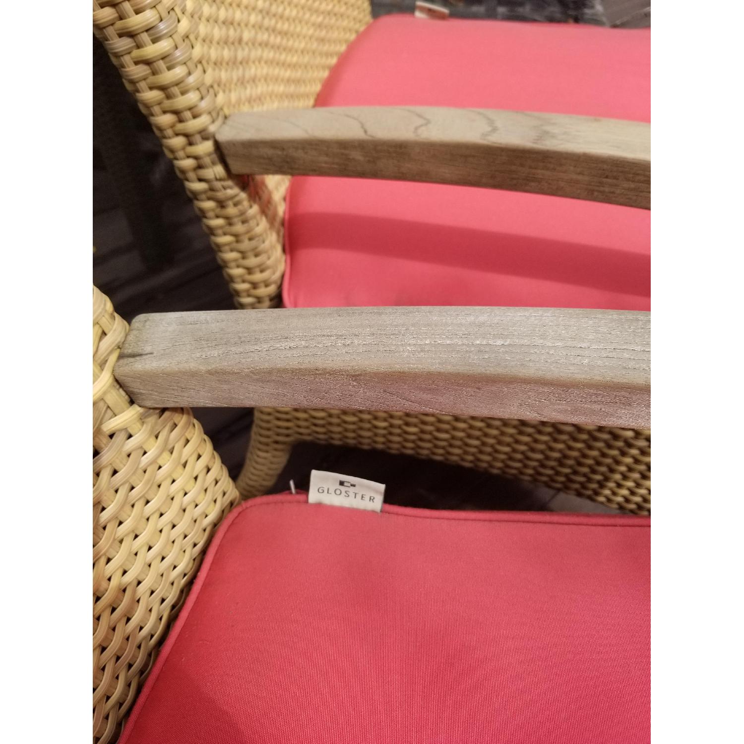 Gloster Plantation Outdoor Dining Armchairs - image-2