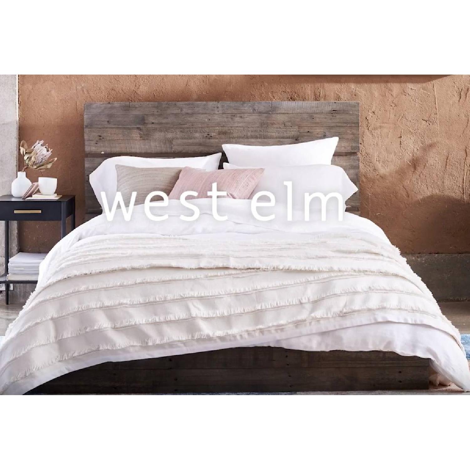 West Elm Emmerson Reclaimed Wood Bed - image-1