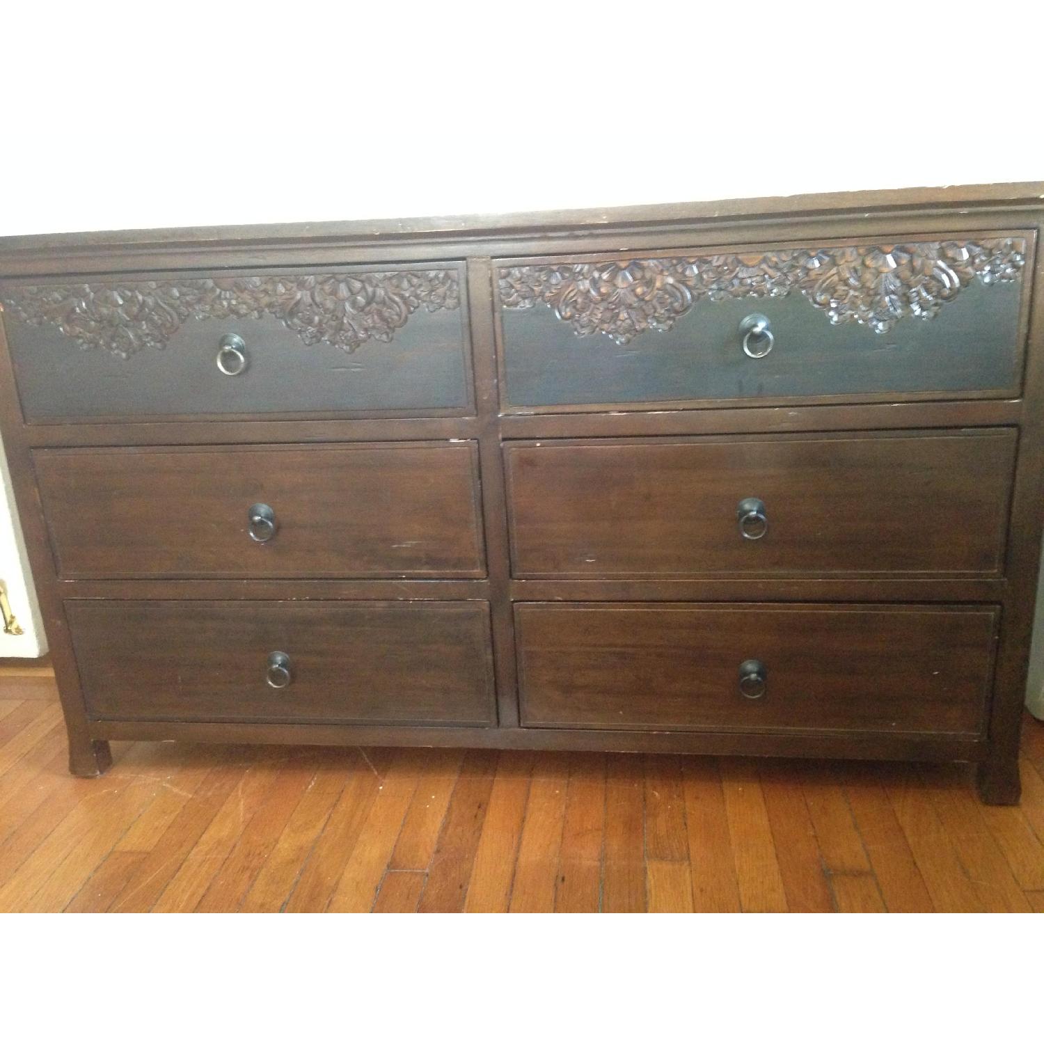 Pier 1 Six Drawer Dresser - image-1