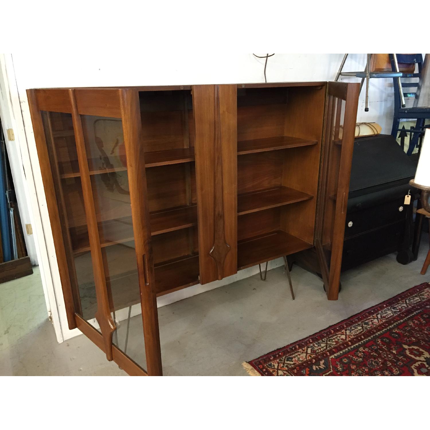 Mid Century Modern Cabinet on Hairpin Legs - image-2
