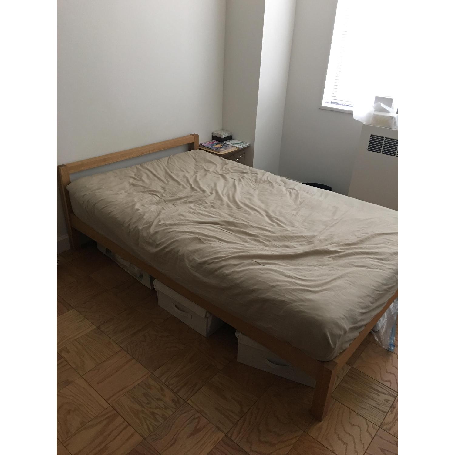Muji Full Size Bed Frame - image-1